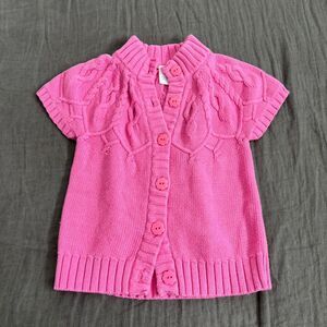 Gymboree pink cardigan